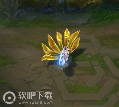 英雄联盟kda阿狸至臻原画及特效展示