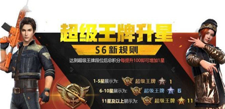绝地求生刺激战场超级王牌升星怎么玩