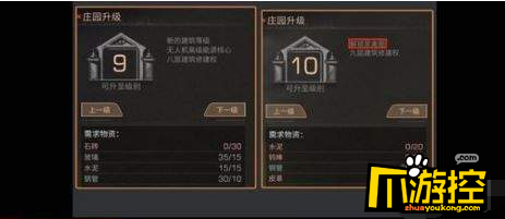 明日之后10级庄园如何解锁 10级庄园解锁攻略