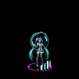 dnf初音未来光环外观特效图一览
