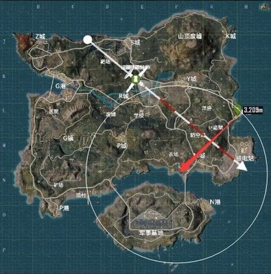 绝地求生刺激战场怎么选择转移路线