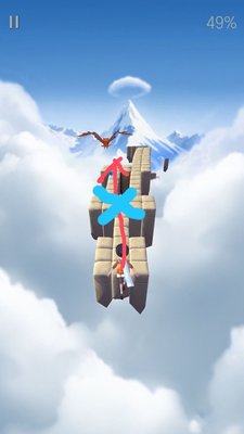 滚动的天空2第一关第六颗钻石怎么拿