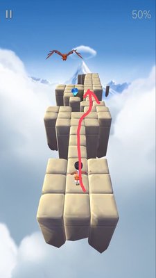滚动的天空2第一关第六颗钻石怎么拿