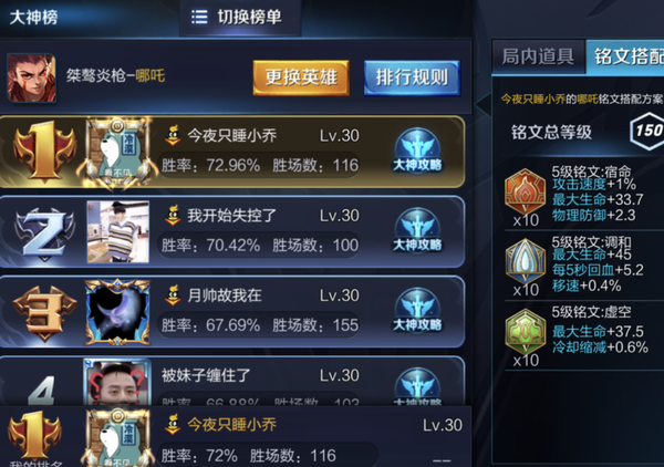 王者荣耀S14赛季哪吒最强最新上分攻略一览