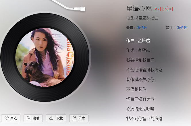 抖音我要控制我自己是什么歌 我要控制我自己不会让谁看见我哭泣歌词