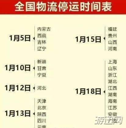 2019春节快递什么时候停运？春节快递停运时间详解介绍
