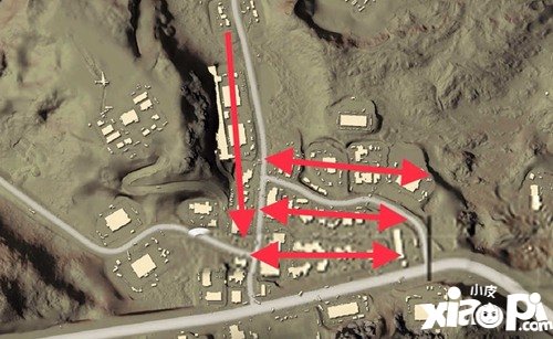 绝地求生刺激战场圣马丁搜索路线推荐