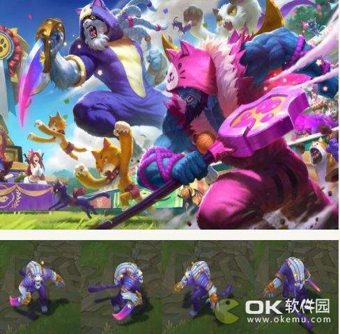 lol猫狗大战菲兹皮肤特效技能一览