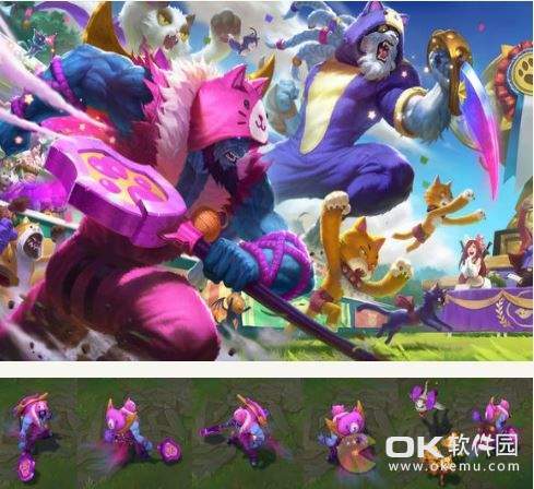lol猫狗大战菲兹皮肤特效技能一览