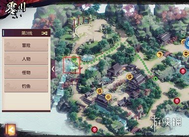 侍魂胧月传说流走的温泉在哪 流走的温泉位置攻略