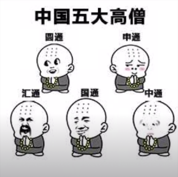 抖音中国五大高僧表情包 抖音中国五大高僧原图下载