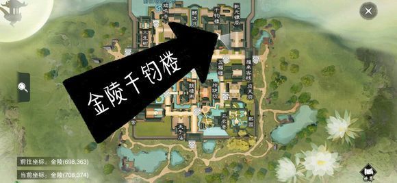 2019楚留香3月7日坐观万象打坐点位置