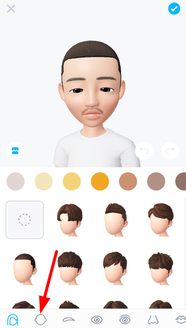 崽崽更改人物肤色的具体操作方法