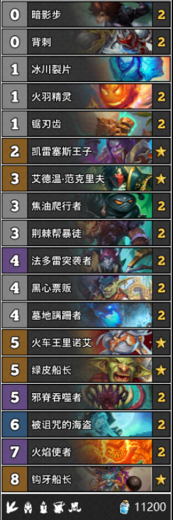炉石传说混合王子贼卡组分享