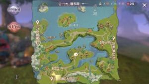 完美世界手游五行灵石隐藏任务在哪里？五行灵石隐藏任务位置及攻略图