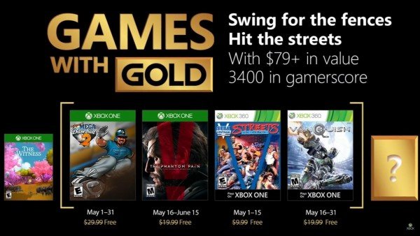 xbox金会员2018年5月免费游戏介绍
