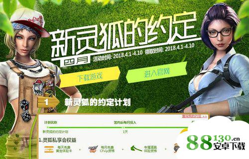 CF5月灵狐的约定为什么没了?CF5月灵狐的约定开放时间介绍