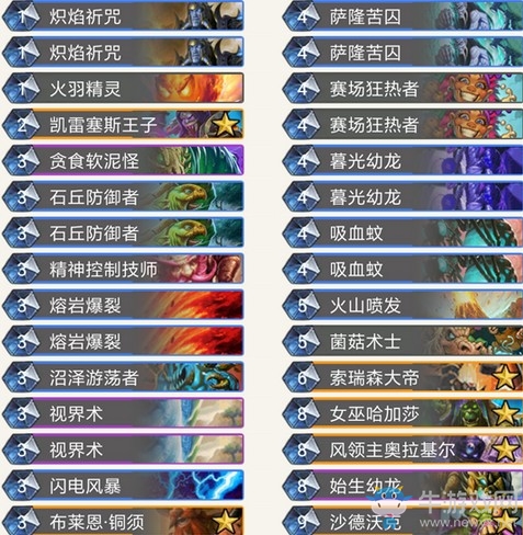 《炉石传说》拉斯塔哈的大乱斗狂野震耳欲聋战吼萨卡组推荐