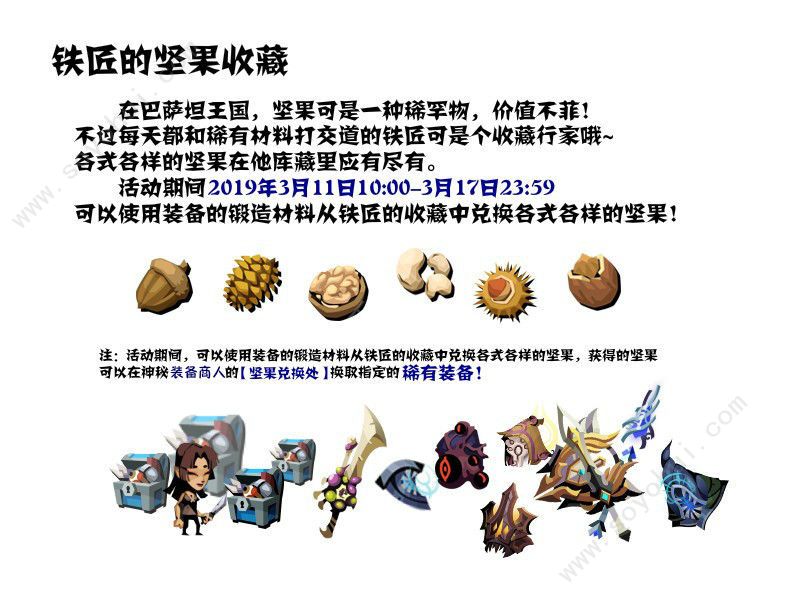贪婪洞窟2铁匠的坚果收藏攻略大全 暴食山板栗怎么获得