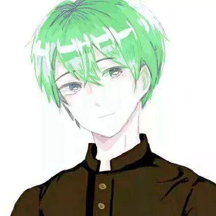 抖音爆款情侣头像：绿色卡通头像