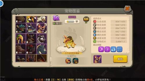 疯狂原始人手游宠物最强阵容的选择与搭配推荐[多图]图片5