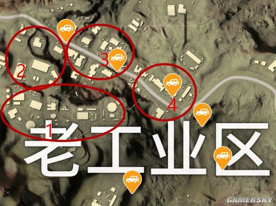 刺激战场沙漠老工业区刚枪攻略 老工业区怎么打