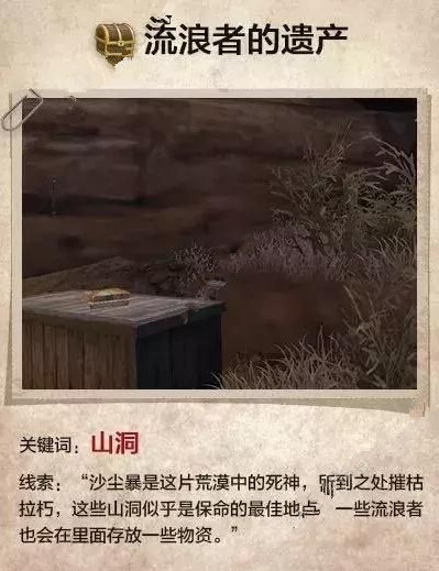 明日之后6个沙漠宝箱在哪 6个沙漠宝箱位置地点汇总