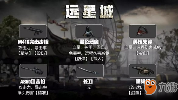 明日之后远星城装备怎么搭配 远星城装备搭配攻略