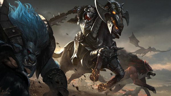 dota2自走棋骑士流阵容怎么样 