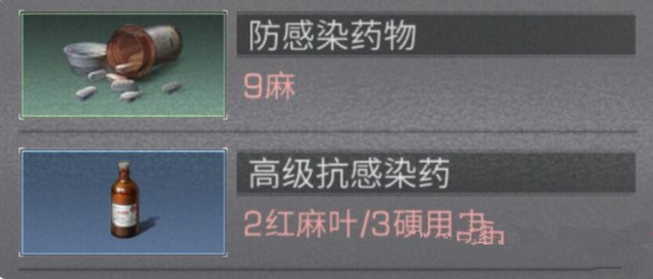 明日之后茅斯沼泽防感染药物怎么得 防感染药物制作配方及作用一览