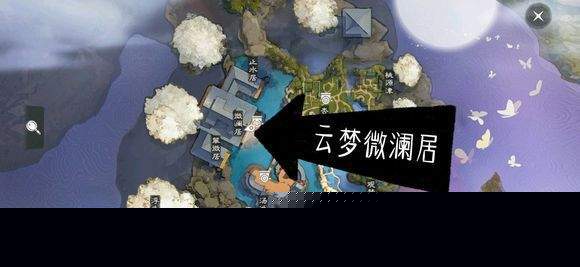 2019楚留香3月14日坐观万象修炼点位置
