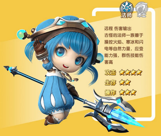 光明勇士手游职业介绍 4大职业简析