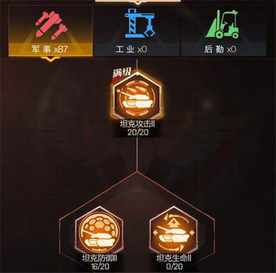 红警ol手游战争模式下战略点与科技怎么分配