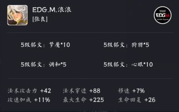 王者荣耀S14张良怎么带铭文？职业选手张良铭文推荐