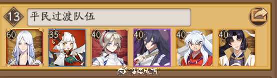 ⁄