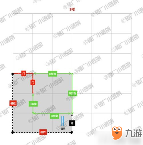 明日之后江南小楼蓝图 明日之后江南三层小楼设计图