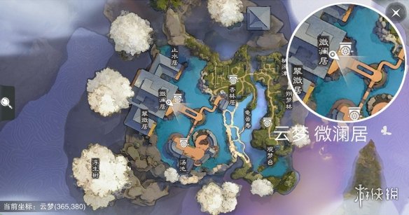 楚留香手游3.15在哪打坐 2019年3月15日坐观万象打坐修炼地点坐标