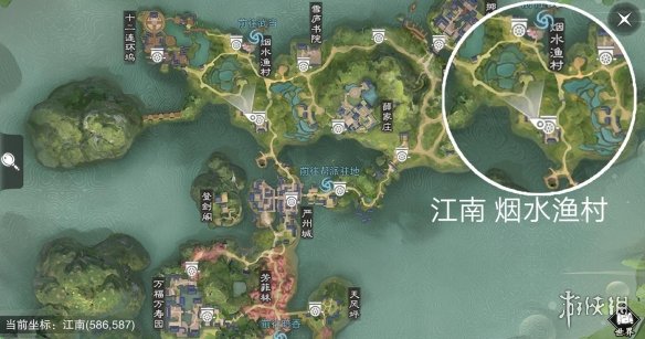楚留香手游3.15在哪打坐 2019年3月15日坐观万象打坐修炼地点坐标