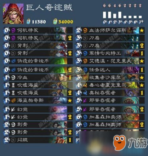 炉石传说3.14乱斗模式奇迹贼卡组是什么 乱斗模式奇迹贼卡组介绍