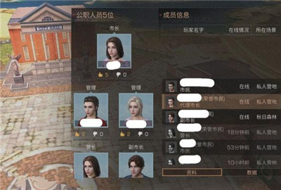 明日之后营地代理市长的权限是什么