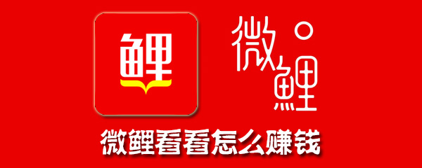 微鲤看看怎么赚钱