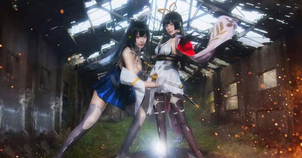 苍蓝誓约cosplay福利图不看白不看