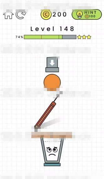 happy glass攻略 happy glass快乐玻璃杯第148关怎么过?