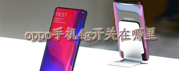 oppo手机4g开关在哪里