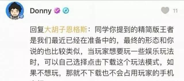 王者荣耀精简版是什么
