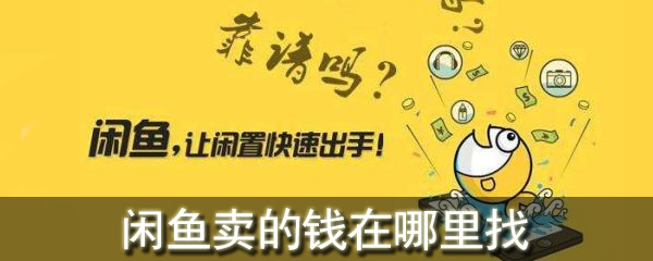 闲鱼卖的钱在哪里找