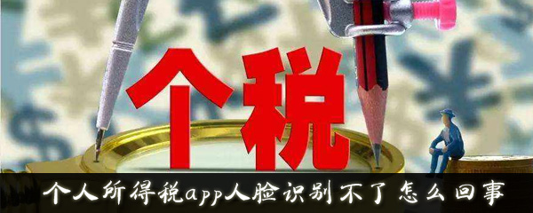 个人所得税app人脸识别不了怎么回事