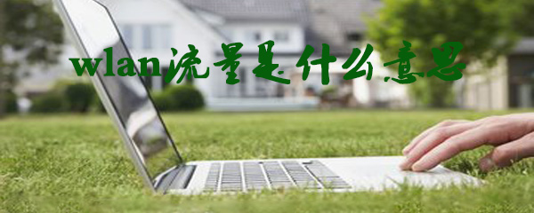 wlan流量是什么意思