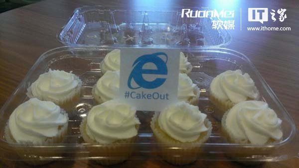 微软IE怎么好贴心了？向开发者送免费蛋糕！