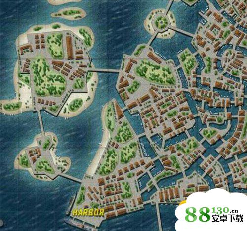 绝地求生海上水城地图介绍